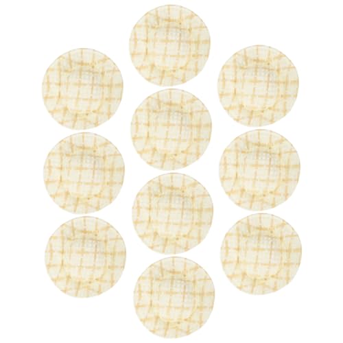 ifundom 10er-Pack Mini-hüte Für Puppenhäuser Realistische Gewebte Miniatur-hüte Für Basteldekorationen ifundom 10er-Pack Mini-hüte Für Puppenhäuser Realistische Gewebte Miniatur-hüte Für Basteldekorationen von ifundom