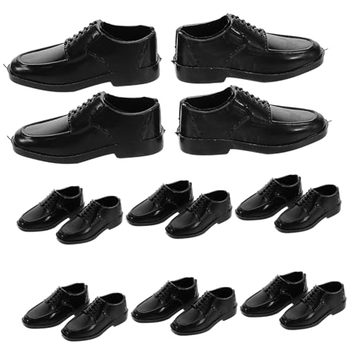 ifundom 10paare Miniatur Schuhe Für Puppen Maßstab Vielseitige Modeaccessoires Für Jungen-Puppen Zum Ankleiden Für Puppenhaus-Dekoration von ifundom