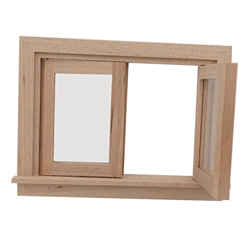 ifundom 12 DIY Fenster Für Dekoratives Zubehör Für Miniaturspielzeug Ideal Für Puppenhaus Und Kreatives ifundom 12 DIY Fenster Für Dekoratives Zubehör Für Miniaturspielzeug Ideal Für Puppenhaus Und Kreatives von ifundom