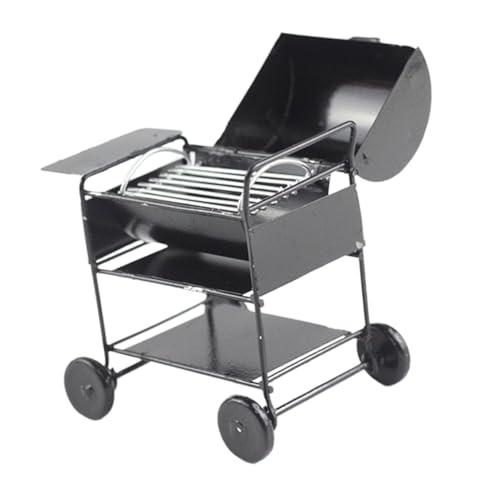 ifundom Mini-spielzeuggrill Für Jungen Und Mädchen 112 Puppenhaus-grillset Rollenspiel-küchenzubehör Miniatur-grillrost ifundom Mini-spielzeuggrill Für Jungen Und Mädchen 112 Puppenhaus-grillset Rollenspiel-küchenzubehör Miniatur-grillrost von ifundom