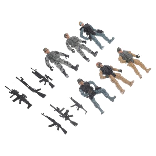 ifundom Detaillierte Miniaturmodelle – Spielzeugset Mit 12 Armeesoldaten Zum Ausstellen ifundom Detaillierte Miniaturmodelle – Spielzeugset Mit 12 Armeesoldaten Zum Ausstellen von ifundom