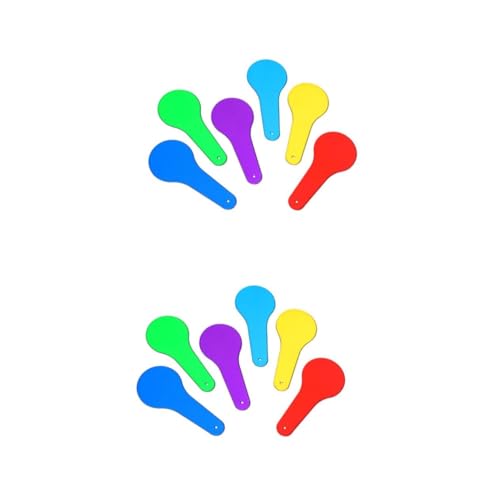 ifundom 12 Stck Teiliges Pädagogische Farbfilter Paddles für Stabil und Zuverlässig Vielseitig Kombinierbar für Farberkennung und Optische Experimente für Frühpädagogik und von ifundom