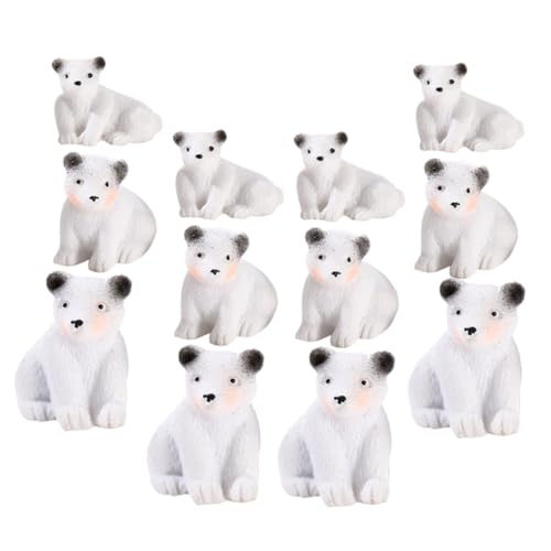ifundom 12 Stück Eisbär Ornamente Tierbär Mikro Landschaftsbär Cartoon Miniatur Bär Figuren Garten Miniatur Bär Figur Mini Bär Ornament Miniatur Bastelarbeiten Weißes Harz ifundom 12 Stück Eisbär Ornamente Tierbär Mikro Landschaftsbär Cartoon Miniatur Bär Figuren Garten Miniatur Bär Figur Mini Bär Ornament Miniatur Bastelarbeiten Weißes Harz von ifundom