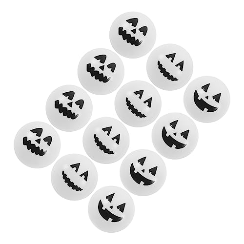 ifundom 12 Stück Halloween-Hohlkugel gummiartig Augapfel Partyball Schwimmbad The Hallow Halloween mitgebsel deko Horrorspielzeug sammeln Halloween-Horror- Plastik Weiß von ifundom