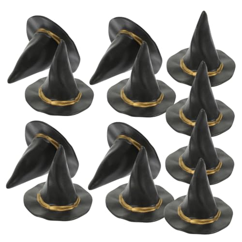 ifundom 12 Stück Mini Hexenhüte für Getränke Halloween Party Hüte Dekoration für Weinflaschen Bastelbedarf Schwarz für DIY und Festliche Anlässe ifundom 12 Stück Mini Hexenhüte für Getränke Halloween Party Hüte Dekoration für Weinflaschen Bastelbedarf Schwarz für DIY und Festliche Anlässe von ifundom