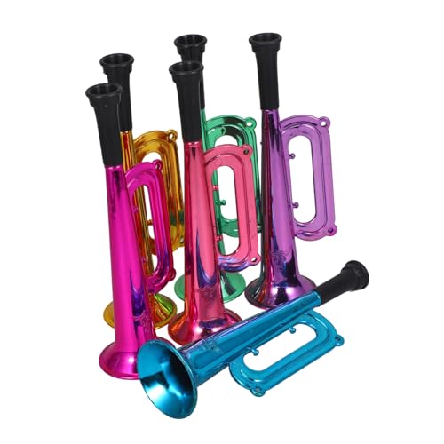 ifundom 12 Stück Party-Horn Musikinstrument Noisemaker musikinstrumente Musik Instrumente Instrument Fußball-Geräuschmacher- Trompete Requisiten Plastik von ifundom
