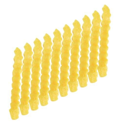 ifundom 12 Stück Simulierte Wellpappe-Pommes Frites Kartoffeln Potatoes le suppleant Büfett Reinigen Pommes frittes deko Spielspielzeug vorgeben Ausstellungsmodell Küchenzubehör PVC Yellow ifundom 12 Stück Simulierte Wellpappe-Pommes Frites Kartoffeln Potatoes le suppleant Büfett Reinigen Pommes frittes deko Spielspielzeug vorgeben Ausstellungsmodell Küchenzubehör PVC Yellow von ifundom