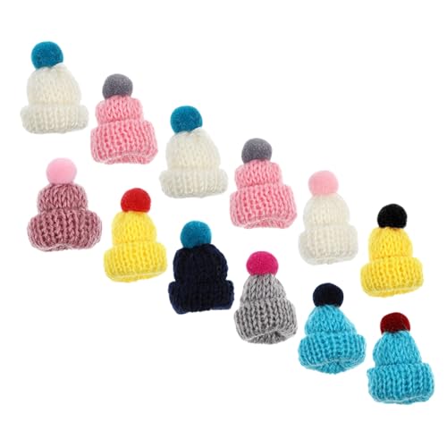 ifundom 12 Stück Teiliges Miniatur Strickmützen aus Hautfreundlichem Garn Vielseitige Bastelhüte für DIY Dekoration Puppenzubehör Partydeko zum Aufhängen und Kreativen Zufällige Farbe ifundom 12 Stück Teiliges Miniatur Strickmützen aus Hautfreundlichem Garn Vielseitige Bastelhüte für DIY Dekoration Puppenzubehör Partydeko zum Aufhängen und Kreativen Zufällige Farbe von ifundom