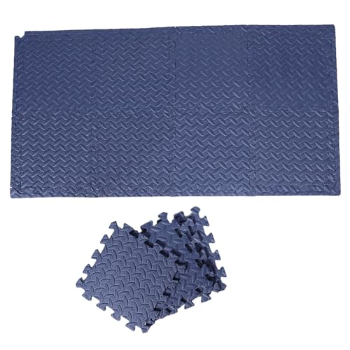 ifundom 12 Stück Teiliges Puzzle-spielmatten- Weiche Dicke Interlocking Schaumstoff-bodenfliesen mit Umweltfreundlichem Blattmuster rutschfest Geruchsneutral Vielseitig für von ifundom