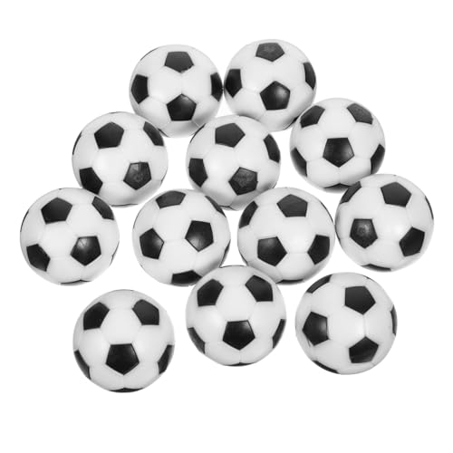 ifundom 12 Stück Tischfußball Mini Fußbälle Fußballspiel Schwarz Tischplatte Kleiner Fußball Fußball-Tischspielbälle Tischspiel Fußballbälle Fußballzubehör Black ifundom 12 Stück Tischfußball Mini Fußbälle Fußballspiel Schwarz Tischplatte Kleiner Fußball Fußball-Tischspielbälle Tischspiel Fußballbälle Fußballzubehör Black von ifundom