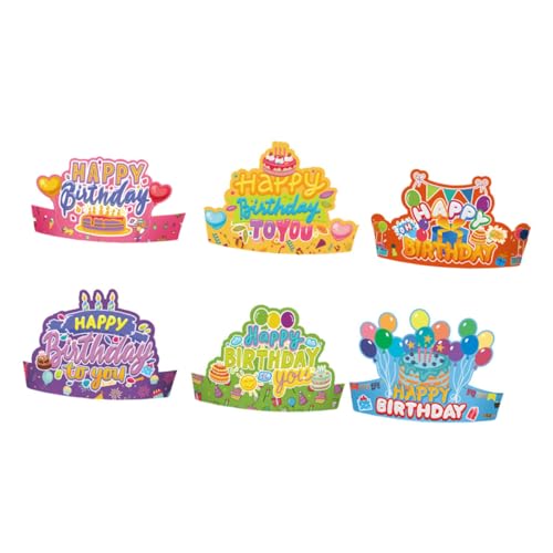 ifundom Alles Zum Geburtstag Hut Set 12 Stücke Papier Kronen Kleinkind Geburtstag Krone Dekorative Party Kopfbedeckungen ifundom Alles Zum Geburtstag Hut Set 12 Stücke Papier Kronen Kleinkind Geburtstag Krone Dekorative Party Kopfbedeckungen von ifundom