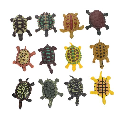 ifundom 12 Stück simulierte Schildkröte für kinderspielzeug Tierfiguren- Langlebiges Schildkrötenschmuck Simulation von Meeresorganismen Plastik ifundom 12 Stück simulierte Schildkröte für kinderspielzeug Tierfiguren- Langlebiges Schildkrötenschmuck Simulation von Meeresorganismen Plastik von ifundom