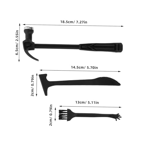 ifundom 12 Teiliges Grabspielzeug Für Grabwerkzeuge Grabspielzeug Für Ausgrabungen Set Für Grabset Hammerspielzeug Grabwerkzeug Schwarz ifundom 12 Teiliges Grabspielzeug Für Grabwerkzeuge Grabspielzeug Für Ausgrabungen Set Für Grabset Hammerspielzeug Grabwerkzeug Schwarz von ifundom