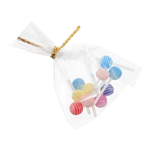 ifundom 12-Teiliges Set Puppenhaus Süßigkeitenzubehör Fotospielzeug Essen Mikroskopisches Essen Mini-Küchenmodellspielzeug Mini -Lebensmittelspielzeug Plastik von ifundom