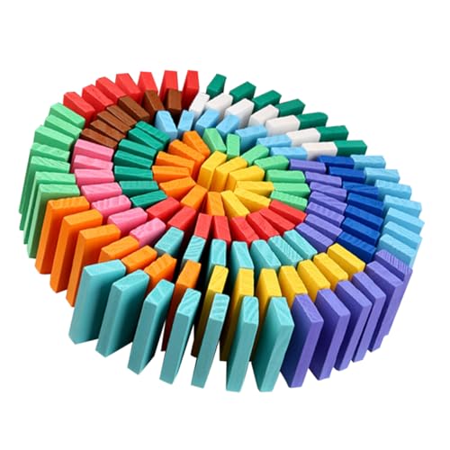 ifundom Standard-Block-Spielzeug 120 Stück Für Kinder Kinder Rennspiel Holzblock-Spielzeug Bunt Sicherer Spaß ifundom Standard-Block-Spielzeug 120 Stück Für Kinder Kinder Rennspiel Holzblock-Spielzeug Bunt Sicherer Spaß von ifundom