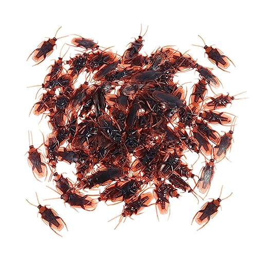 ifundom 120 Teiliges Simulations Streichset Spinnen Und Hüpfkäfer Witz Halloween Dekoration Lustige Halloween Marienkäfer Halloween Fensterlichter Gecko Spiel PVC von ifundom