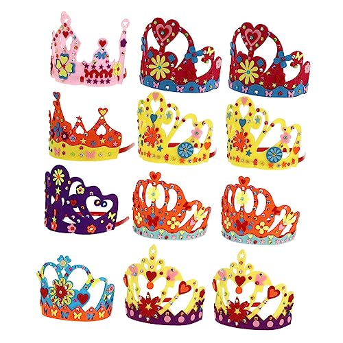ifundom Party-hüte für Jungen und Mädchen Zum Ersten Geburtstag 12-teiliges Set mit Baby-kronen für Die Dekoration Der Party Zum Ersten Geburtstag ifundom Party-hüte für Jungen und Mädchen Zum Ersten Geburtstag 12-teiliges Set mit Baby-kronen für Die Dekoration Der Party Zum Ersten Geburtstag von ifundom