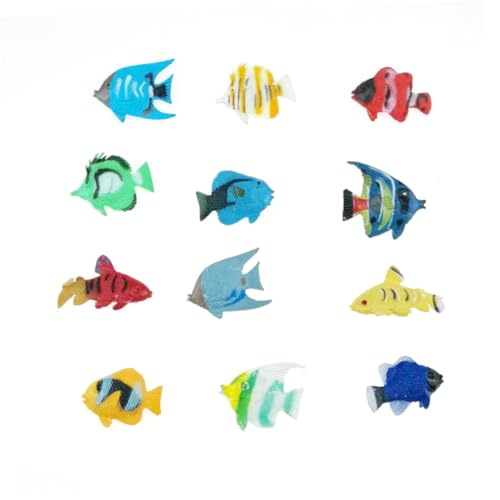 ifundom 12pcs Miniatur Meer Tiere Figuren Pädagogisches Spielzeug Für Kinder Kunststoff Tropische Fische Modelle ifundom 12pcs Miniatur Meer Tiere Figuren Pädagogisches Spielzeug Für Kinder Kunststoff Tropische Fische Modelle von ifundom