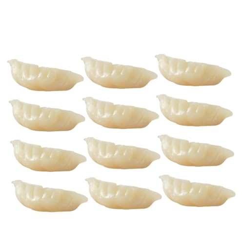 ifundom 12stücke Mini Fake Dumpling Deko Ornament Realistische Simulation Für Küche Restaurant Hotel Und Kindergarten Tischdekoration Und Geschenkidee ifundom 12stücke Mini Fake Dumpling Deko Ornament Realistische Simulation Für Küche Restaurant Hotel Und Kindergarten Tischdekoration Und Geschenkidee von ifundom