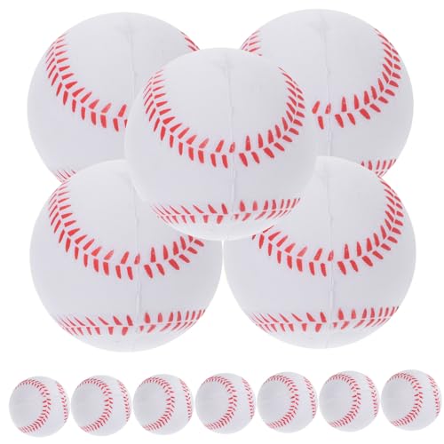 ifundom 12St Schwamm-Baseball Stringy Balls flummiset Übung Baseball Trainings-Baseball Baseball für Erwachsene Gänseblümchen-Ring Block Liner Trainingsbälle lustiges Ballspielzeug Pu Weiß ifundom 12St Schwamm-Baseball Stringy Balls flummiset Übung Baseball Trainings-Baseball Baseball für Erwachsene Gänseblümchen-Ring Block Liner Trainingsbälle lustiges Ballspielzeug Pu Weiß von ifundom