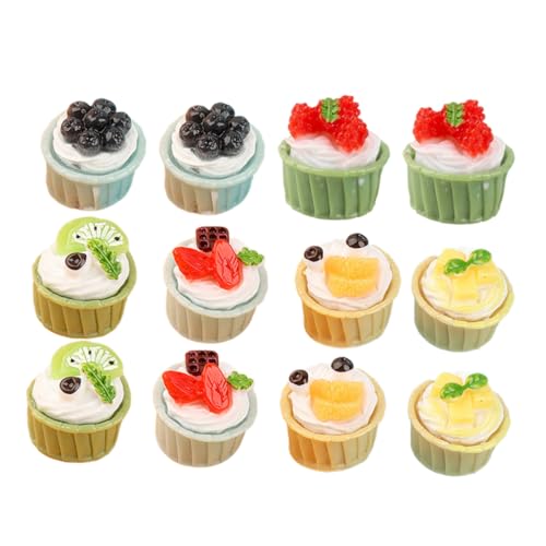ifundom - 12 Stück Künstliche Kuchen Gefälschte Desserts Kuchenmodelle Realistische Simulationskuchen Zur Präsentation ifundom - 12 Stück Künstliche Kuchen Gefälschte Desserts Kuchenmodelle Realistische Simulationskuchen Zur Präsentation von ifundom