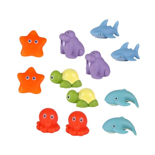 ifundom 12St Toys kinderknallzeug aufblasbare Pools Inflatable Swimming Pool Animal Toys badekugeln aufblasbarer swimmingpool aufblastiere Pool Toys for Plastik von ifundom