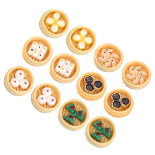 ifundom Miniatur-dampfbrötchen-dampfgarer-Spiel- -Set Detaillierte Handwerkskunst Miniatur- -Spielzeug Für Kinder von ifundom