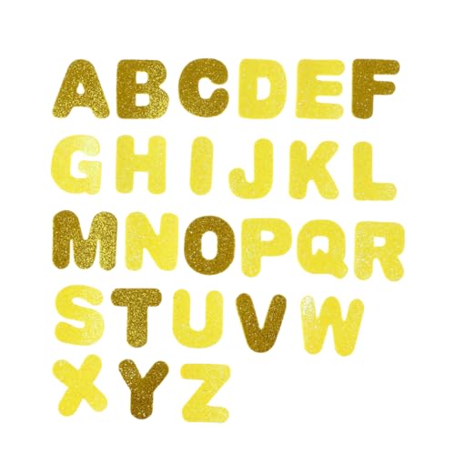 ifundom 130 Stück Buchstaben Aufkleber Selbstklebende Glitzer Eva Paster Bunten Farben für Bastelbedarf und Kreative DIY Projekte ifundom 130 Stück Buchstaben Aufkleber Selbstklebende Glitzer Eva Paster Bunten Farben für Bastelbedarf und Kreative DIY Projekte von ifundom