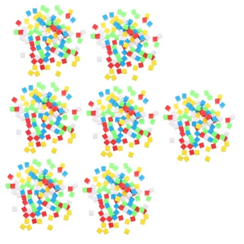 ifundom 1400 STK Geometrie mathematische Zählblöcke Bausteine ​​für Kinder Building Blocks for Kinder bausteine Kinderspielzeug Spielzeuge quadratische Blöcke Lernspielzeug Kasten von ifundom