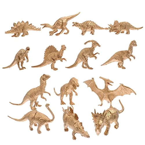 ifundom 14st Goldenes Dinosauriermodell Simulation Dinosaurier Dinosaurier-Figuren Simulations-Dinosaurier- Desktop-Ornament Pädagogisches Plastik ifundom 14st Goldenes Dinosauriermodell Simulation Dinosaurier Dinosaurier-Figuren Simulations-Dinosaurier- Desktop-Ornament Pädagogisches Plastik von ifundom