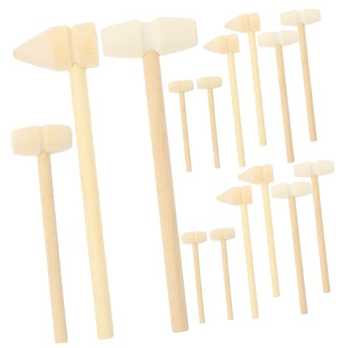 ifundom 15 Stück Holzhämmer Kinderspielzeughammer Pädagogisches Hämmerspielzeug Holzhämmer Für Kleinkinder Hand- Und Muskelentwicklungsspielzeug Ideales Für Jungen Und Mädchen ifundom 15 Stück Holzhämmer Kinderspielzeughammer Pädagogisches Hämmerspielzeug Holzhämmer Für Kleinkinder Hand- Und Muskelentwicklungsspielzeug Ideales Für Jungen Und Mädchen von ifundom
