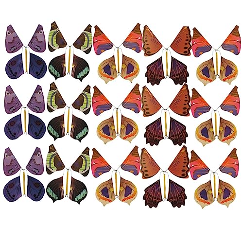 ifundom 15 Stück Schmetterling aus Metall spaß spilzeug tiegerkostuem weihnachteb die Lustig für Feenschmetterling Kinderschmetterling Stütze Requisiten von ifundom
