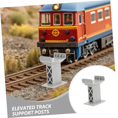 ifundom 15 Stück Teiliges Eisenbahn Zubehör mit Mehrstufigen Erhöhten Gleisstützen und Brückenpfeilern Kompatibel mit Allen Großen Marken Stabiler Holzspielzeug Bahngleis Erweiterung für ifundom 15 Stück Teiliges Eisenbahn Zubehör mit Mehrstufigen Erhöhten Gleisstützen und Brückenpfeilern Kompatibel mit Allen Großen Marken Stabiler Holzspielzeug Bahngleis Erweiterung für von ifundom