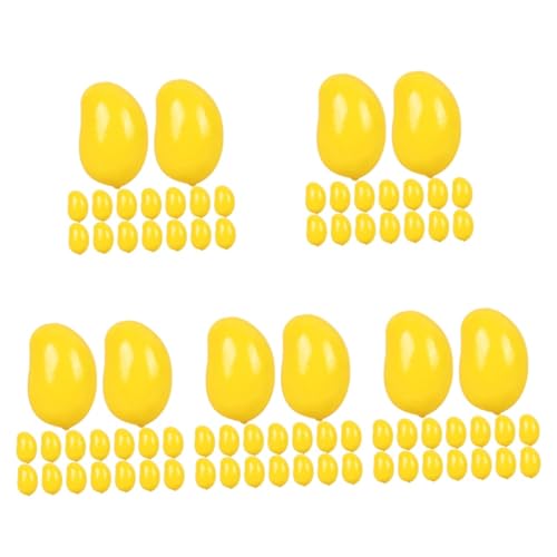 ifundom 150 STK Minifrüchte Obst Mini-simulationsmangos Miniatur-mangos Gefälschte Mangos-miniaturen Mini-simulations-mangos-dekor Künstliche Miniatur v Material Puppenhaus Schaum von ifundom