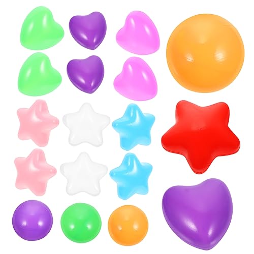 ifundom 150 Stück Partyspielzeug Lieben Ball Für Kinderspielzeug Pastellfarbene Pitballs Bruchsichere Kugel Poolpartyspielzeug Spielbälle Partydekoration Kinderball Plastik von ifundom