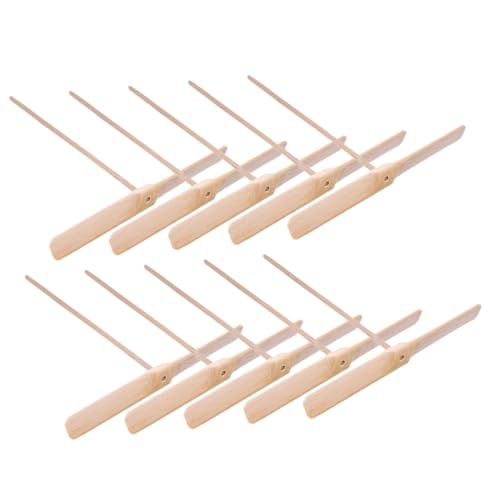 ifundom 15St Kinderspaß Bambuslibelle interaktives Outdoor lustiger Handhubschrauber Ebene Holz Fliegende Libelle Hölzernes Libellen-Handreibespielzeug ifundom 15St Kinderspaß Bambuslibelle interaktives Outdoor lustiger Handhubschrauber Ebene Holz Fliegende Libelle Hölzernes Libellen-Handreibespielzeug von ifundom