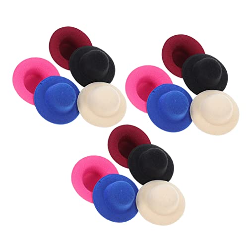 ifundom Mini Puppe Hüte 15pcs Set Puppe Zubehör Puppe Kappe Dekore Sicher Materialien Handwerk ifundom Mini Puppe Hüte 15pcs Set Puppe Zubehör Puppe Kappe Dekore Sicher Materialien Handwerk von ifundom