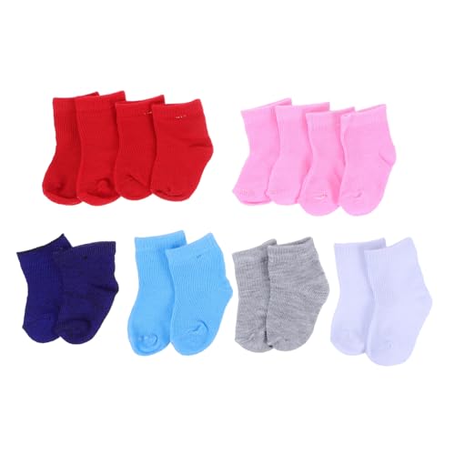 ifundom 16 Paare Puppen Socken Puppenzubehör für Amerikanische Mädchen Puppen Nahtlose Leichte Realistische Hausschuhsocken für DIY Kostüm Puppenmode Zufällige Farbe Zufällige Farbe ifundom 16 Paare Puppen Socken Puppenzubehör für Amerikanische Mädchen Puppen Nahtlose Leichte Realistische Hausschuhsocken für DIY Kostüm Puppenmode Zufällige Farbe Zufällige Farbe von ifundom