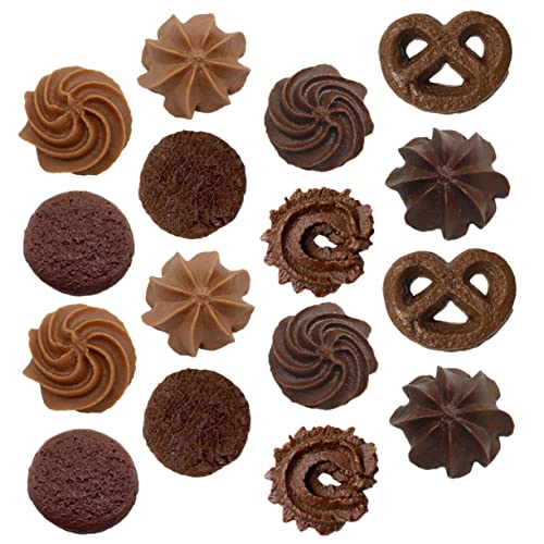 ifundom 16 Stück Keks-Modell Essen Kassenspielzeug für Bausatz Spielzeugkuchen spielzeuge für hühner Simulationskeks gefälschte Cookie-Requisite Coffee ifundom 16 Stück Keks-Modell Essen Kassenspielzeug für Bausatz Spielzeugkuchen spielzeuge für hühner Simulationskeks gefälschte Cookie-Requisite Coffee von ifundom