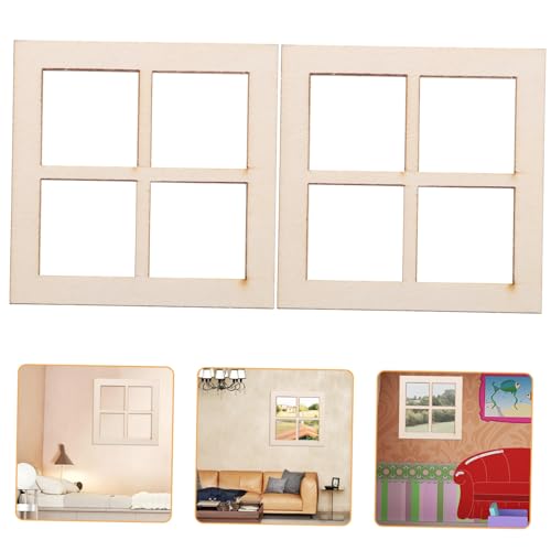 ifundom 16 Stück Puppenhaus-Modell bastelzeug holzspielzeug holzspielsachen Dollhouse Accessories Mini-Hausbausatz Kindergarten klein Miniatur-Dinge Puppenhausdekoration aus Holz hölzern ifundom 16 Stück Puppenhaus-Modell bastelzeug holzspielzeug holzspielsachen Dollhouse Accessories Mini-Hausbausatz Kindergarten klein Miniatur-Dinge Puppenhausdekoration aus Holz hölzern von ifundom