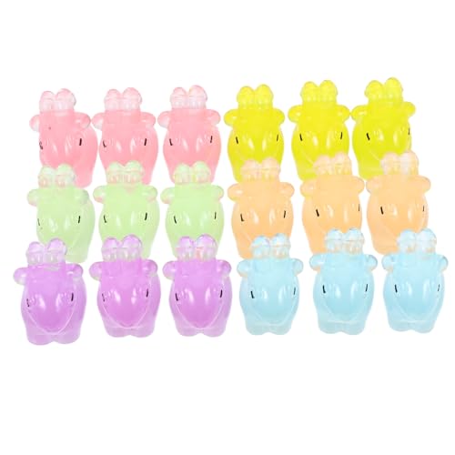 ifundom 18 Stück Kleine Ziegenpuppe Kleine Tierfiguren Mini-ziegenfigur Märchenhafte Gartentiere Miniaturfiguren Mikro-landschaftsornament-kit Miniziege Mini-ziegen-Ornamente Harz von ifundom