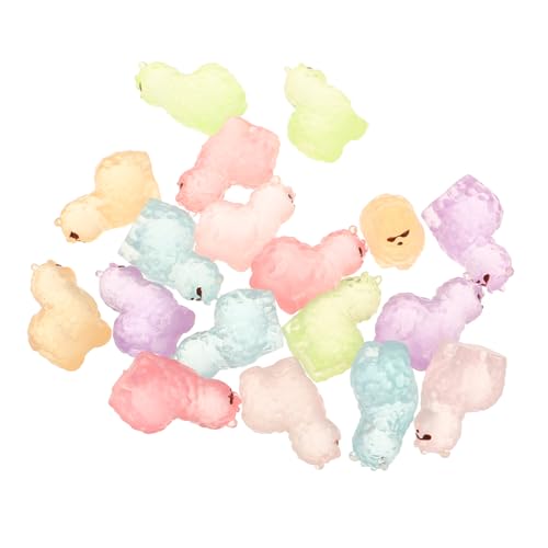ifundom 18 Stück Teiliges Leuchtende Figuren aus Resin mit Sonnenbrillen Miniaturtiere für DIY Dekoration Mikrolandschaften und Auto Accessoires ifundom 18 Stück Teiliges Leuchtende Figuren aus Resin mit Sonnenbrillen Miniaturtiere für DIY Dekoration Mikrolandschaften und Auto Accessoires von ifundom