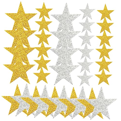 ifundom 180Stücke Sternaufkleber für Abnehmbare DIY Aufkleber Glitzernde Sticker für Weihnachtsdeko Belohnungen und Kreative Bastelprojekte Leicht zu Transportieren ifundom 180Stücke Sternaufkleber für Abnehmbare DIY Aufkleber Glitzernde Sticker für Weihnachtsdeko Belohnungen und Kreative Bastelprojekte Leicht zu Transportieren von ifundom
