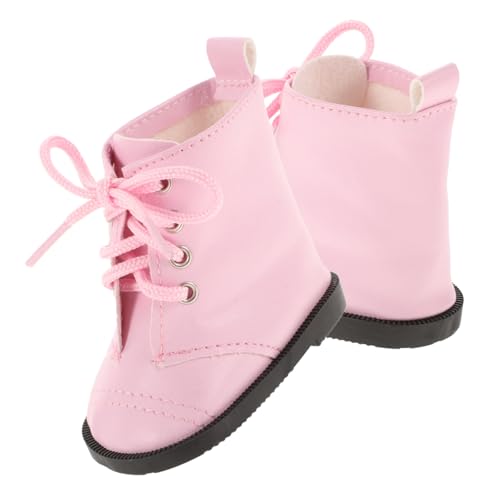 ifundom Miniatur Puppenschuhe für 18 Zoll Puppen Leichte Handgefertigte Stiefel Puppenzubehör für Kreative Rollenspiele und Miniatur Szenen von ifundom