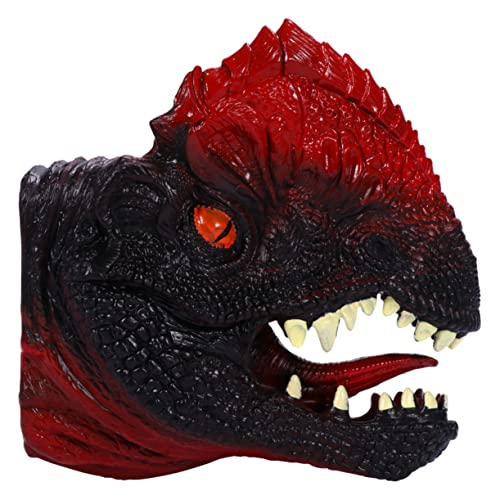 ifundom 1Pc Dinosaurier Handpuppe Hand Und Finger Tier Handpuppe Rolle Rot ifundom 1Pc Dinosaurier Handpuppe Hand Und Finger Tier Handpuppe Rolle Rot von ifundom