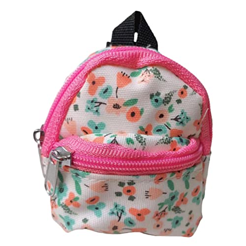 ifundom 1Pc Puppenhaus Zubehör Rucksack Rucksäcke Rucksack Für Mini Rucksack Taschen Rucksack Puppen Rucksack Mini Zubehör Leder von ifundom