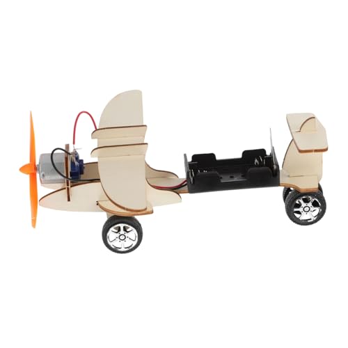 ifundom 1Satz DIY Holz Flugzeugmodell Für Simuliertes Flugzeugspielzeug Leicht Und Langlebig Kreative Bastelprojekte Und Pädagogischen Spaß von ifundom