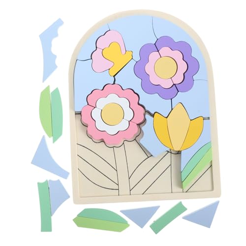 ifundom 1Satz Holzpuzzle Blumenmotiv Für Interaktives Lernspielzeug Zur Farberkennung Hand Auge Koordination Pädagogisches Holzspielzeug Für Kleinkinder Ab Jahren ifundom 1Satz Holzpuzzle Blumenmotiv Für Interaktives Lernspielzeug Zur Farberkennung Hand Auge Koordination Pädagogisches Holzspielzeug Für Kleinkinder Ab Jahren von ifundom