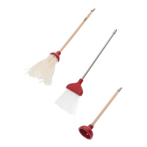 ifundom 1Satz Realistische Mop Besen Und Toilettenpümpel Teiliges Zubehör Für Badezimmer Szenen Dollhouses Langlebig Und Detailreich Gestaltet ifundom 1Satz Realistische Mop Besen Und Toilettenpümpel Teiliges Zubehör Für Badezimmer Szenen Dollhouses Langlebig Und Detailreich Gestaltet von ifundom