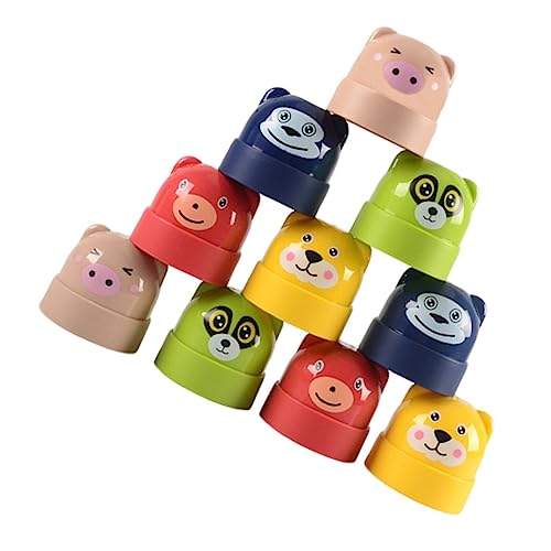 ifundom 1Satz Stapelspielzeug Bausteine für Kleinkinder Lernspielzeug Hand Augen Koordination Sicheres und Langlebiges Vorschulspielzeug für Kreative ifundom 1Satz Stapelspielzeug Bausteine für Kleinkinder Lernspielzeug Hand Augen Koordination Sicheres und Langlebiges Vorschulspielzeug für Kreative von ifundom
